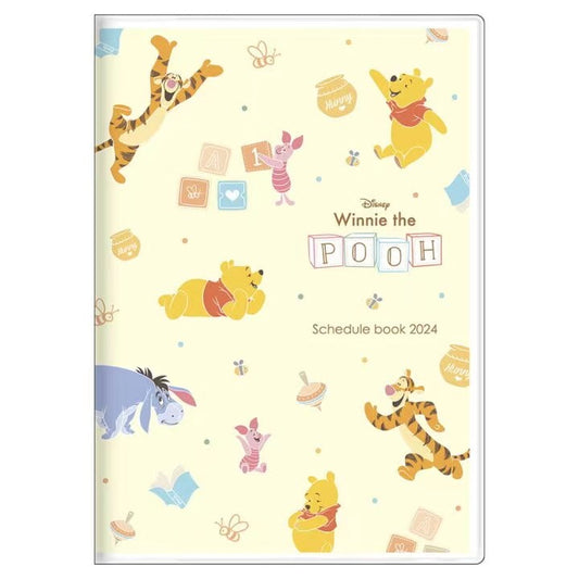 Pooh & Friends合集(積木款) A6 Schedule Book 2024