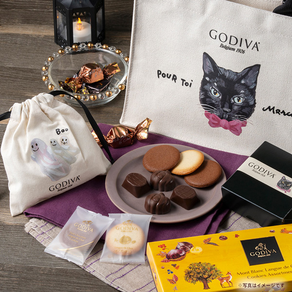 GODIVA x 萬聖節系列 貓貓朱古力/ 布甸狗｜Kuromi 掛飾+朱古力 30/9截單