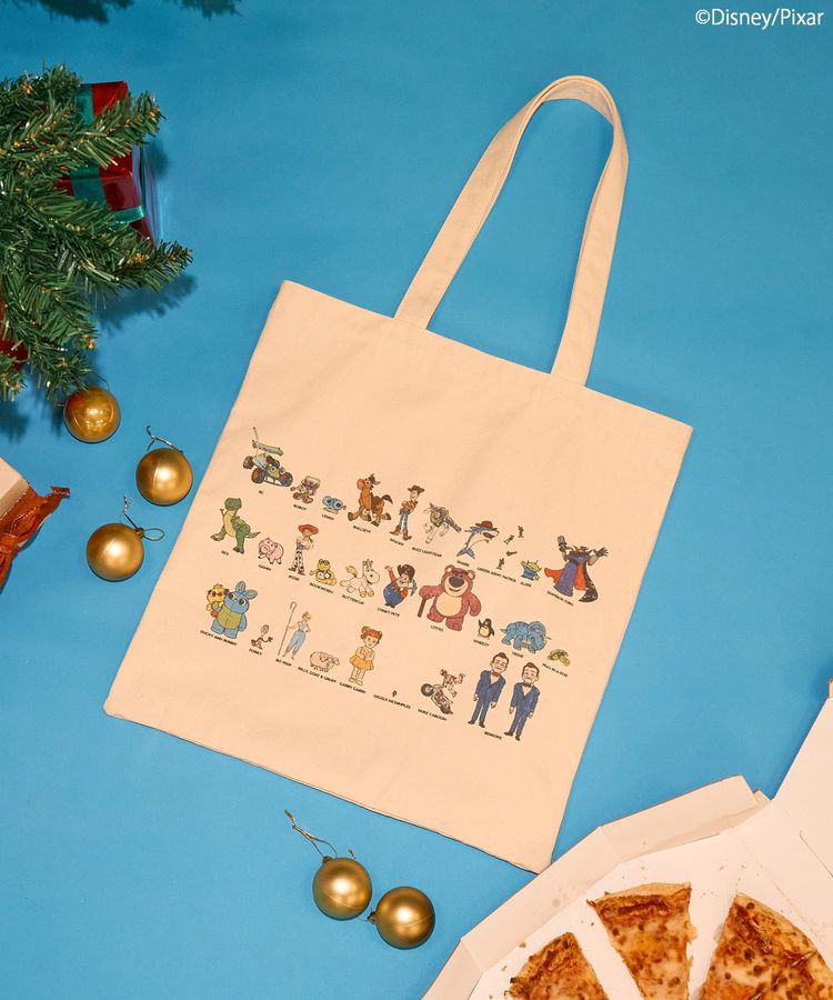 Toy Story Pizza Planet 集合大Tote Bag| American Holic