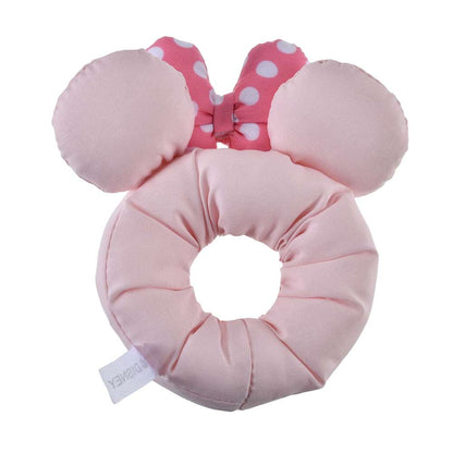 Minnie 粉紅色/黑色 髮圈