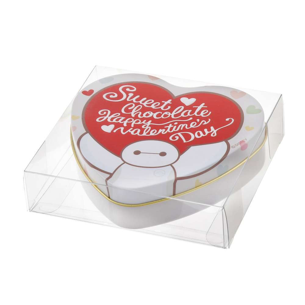 Baymax 鐵罐連朱古力  Disney Valentine 2025 CHOCOLATE (HEART VALENTINE）