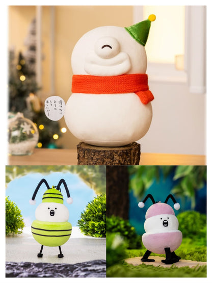 21/11 Chiikawa 小可愛 | 雪人Ode公仔/ 蟲蟲掛飾 ちいかわ Christmas 聖誕