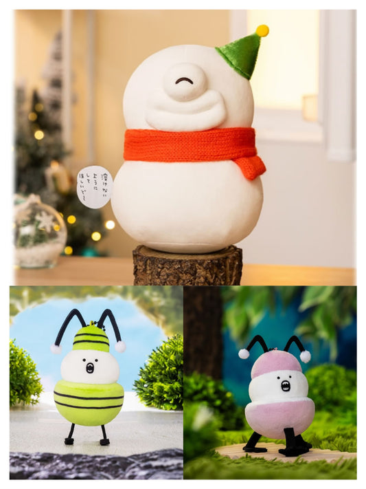 21/11 Chiikawa 小可愛 | 雪人Ode公仔/ 蟲蟲掛飾 ちいかわ Christmas 聖誕