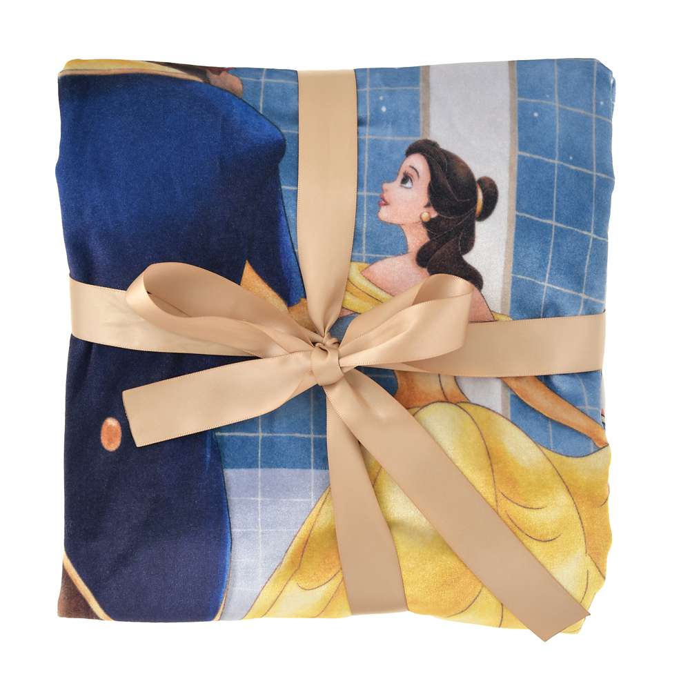 雙面毛毯 70x100cm｜DISNEY ANIMATION BEAUTY AND THE BEAST 35TH ANNIVERSARY
