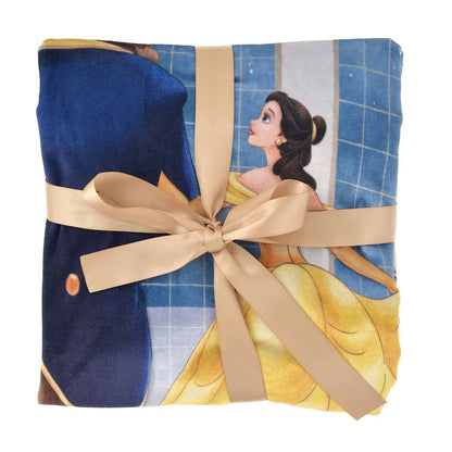 雙面毛毯 70x100cm｜DISNEY ANIMATION BEAUTY AND THE BEAST 35TH ANNIVERSARY