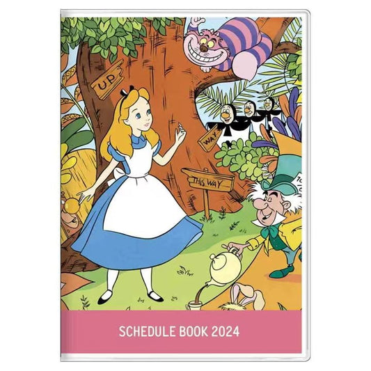 Alice in Wonderland (森林款) A6 Schedule Book 2024
