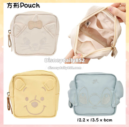 方形Pouch Marie/ Stitch/ Pooh mimi health beauty tool