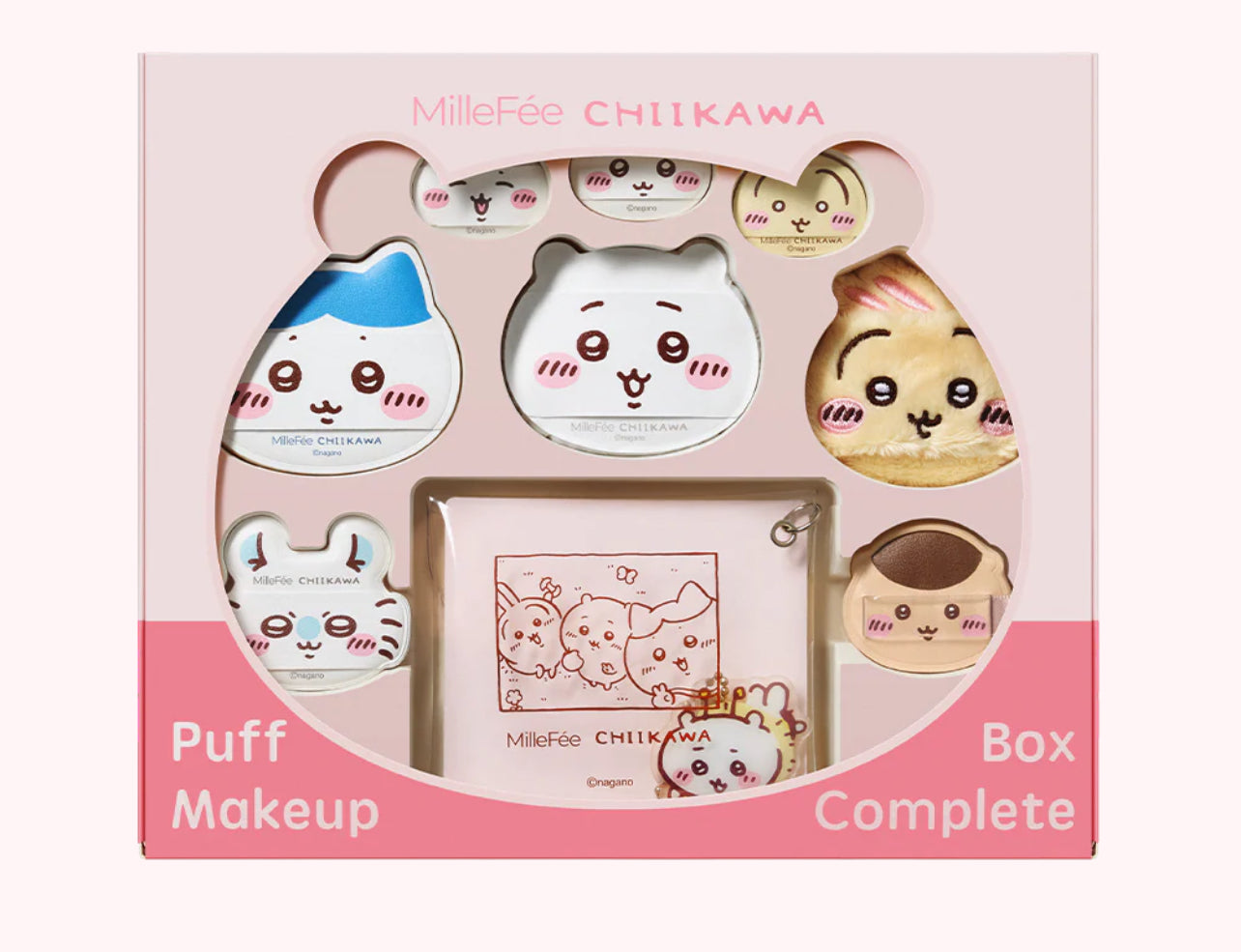 Millefee x Chiikawa 小可愛 限定粉樸Set ちいかわ