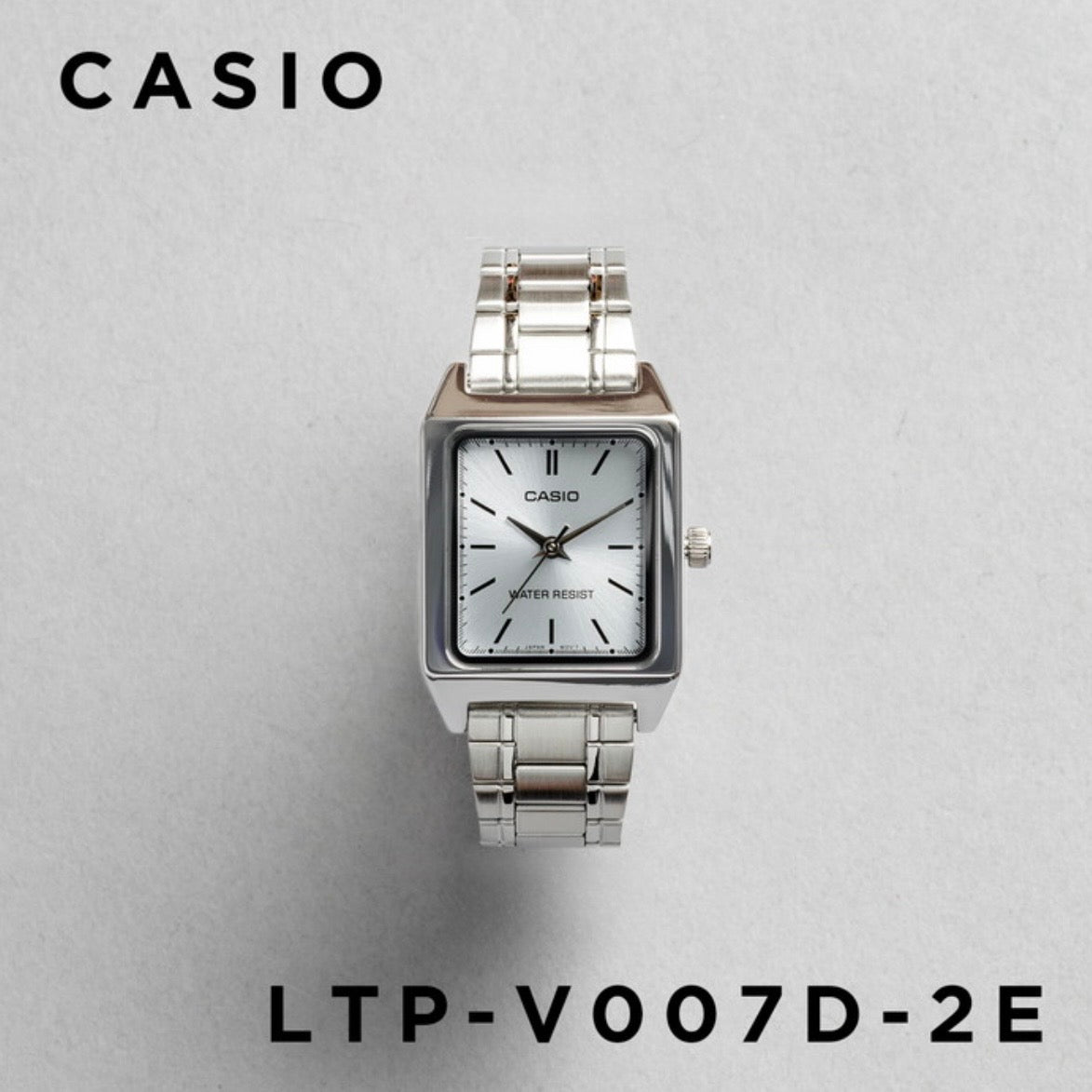 CASIO | LTP-V007  女裝鋼錶 10色