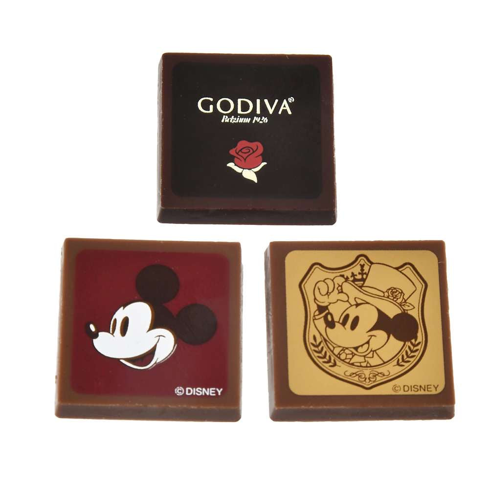 Godiva Mickey 朱古力連Pouch Disney Valentine 2025 CHOCOLATE