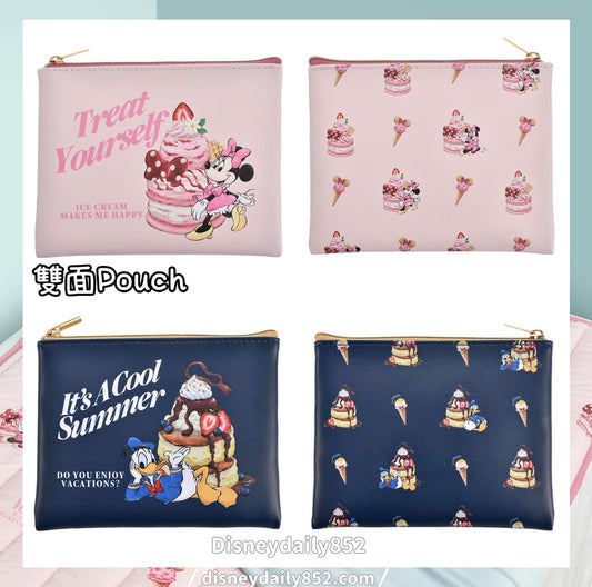 Minnie/ Donald 雙面Pouch｜Disney Cool Goods