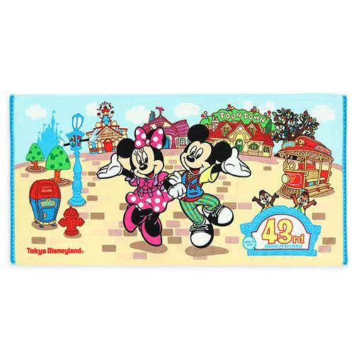 浴巾 - Disney 樂園 43 RD ANNIVERSARY