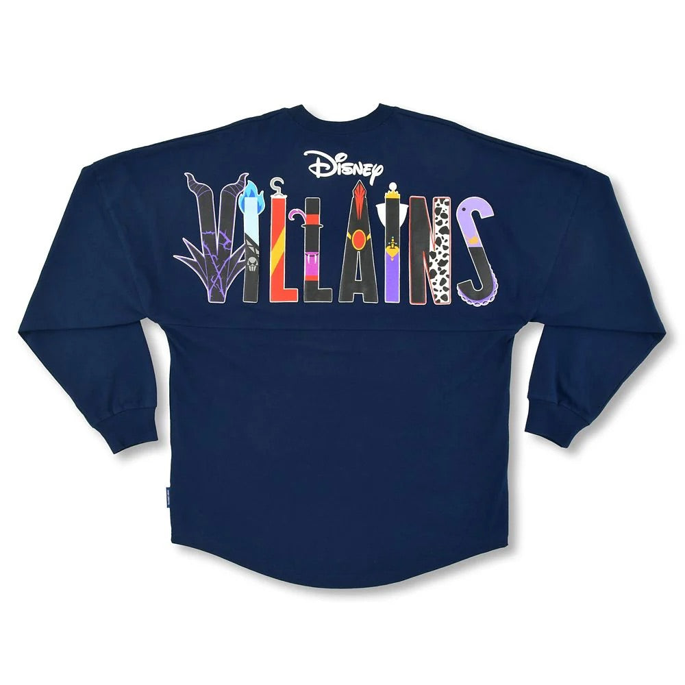 【Spirit Jersey】長袖T恤 - Disney Store Halloween Villians 2025