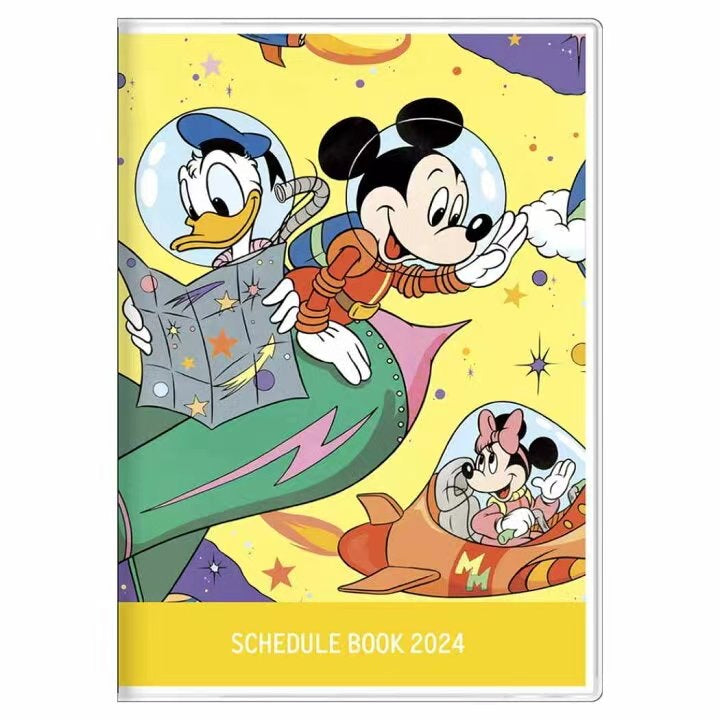Mickey & Friends (太空款) A6 Schedule Book 2024