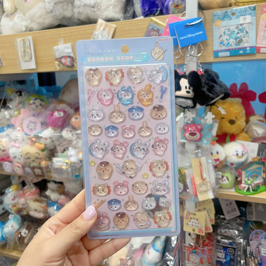 現貨 Chiikawa | 全員(Pose) 脹卜卜貼紙 BONBON DROP Seal ちいかわ 小可愛
