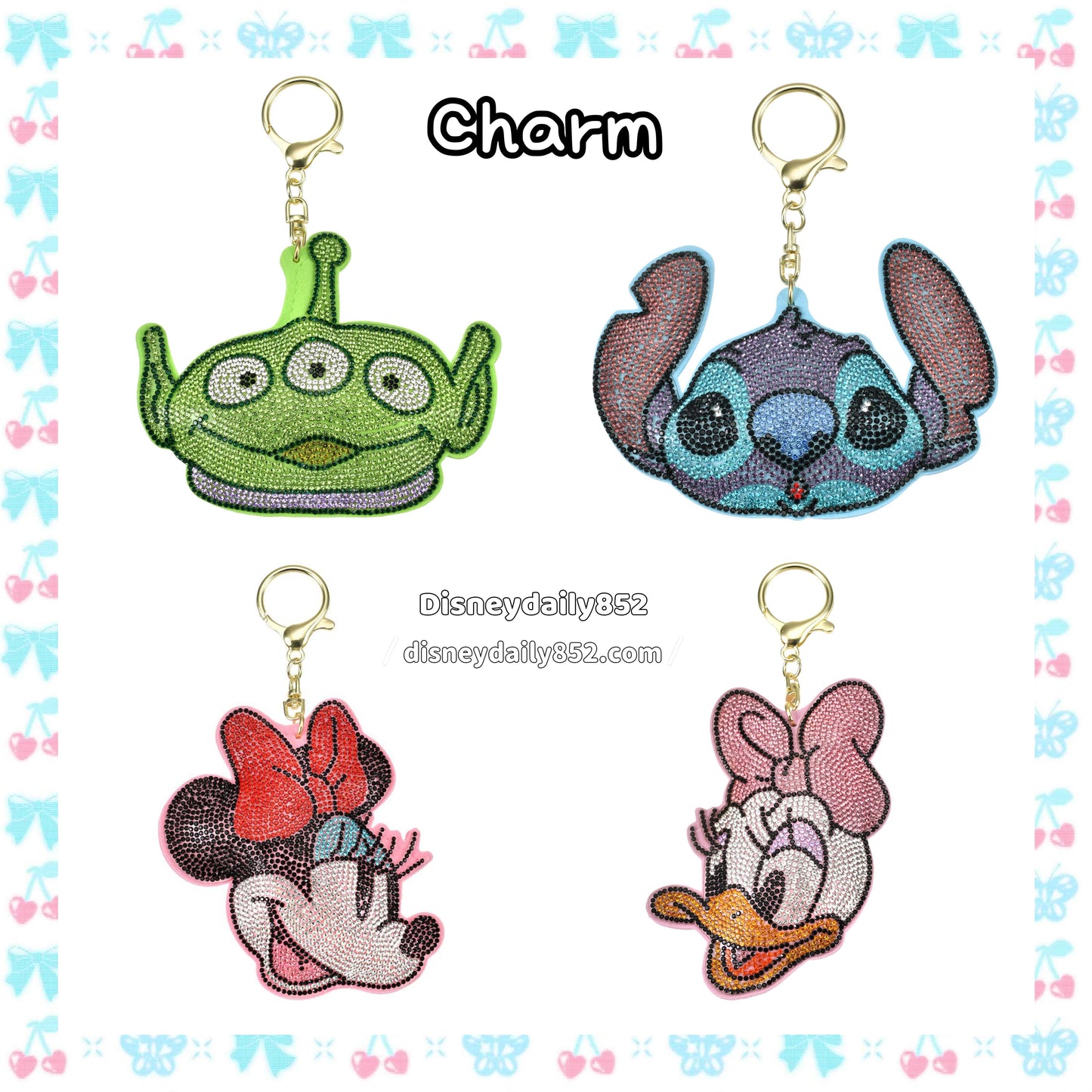 三眼仔/ Stitch/ Daisy/ Minnie - Key Chain Fes
