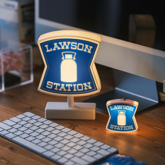 日本 Lawson 限定 招牌 看板 小夜燈/ 著燈匙扣