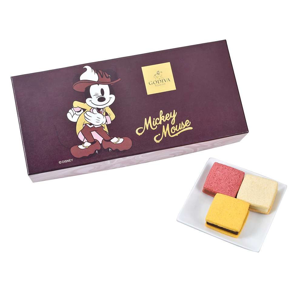 DISNEY VALENTINE  GODIVA Mickey 菓子禮盒9粒入