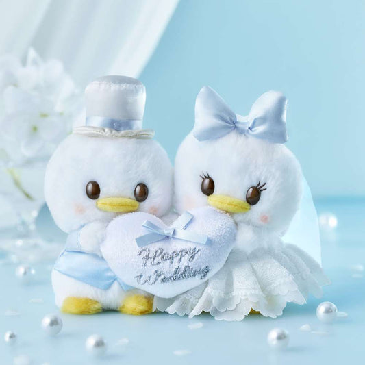 Donald & Daisy 結婚 豆豆眼公仔 Wedding