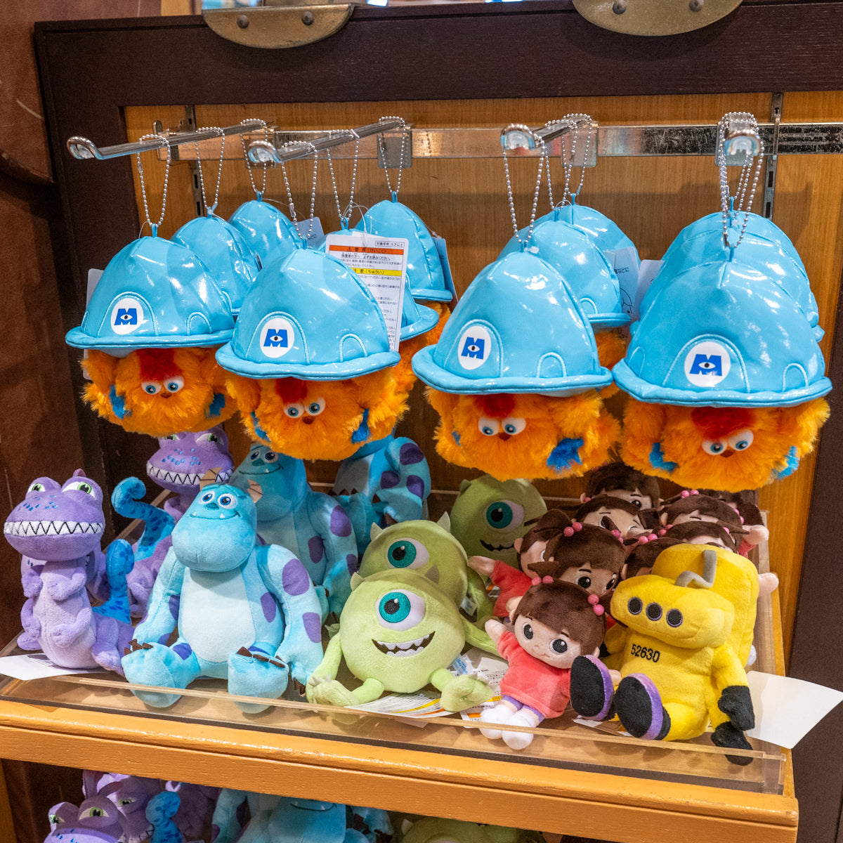 日本｜東京迪士尼園區產品 怪獸公司公仔/ 夾膊頭公仔掛飾