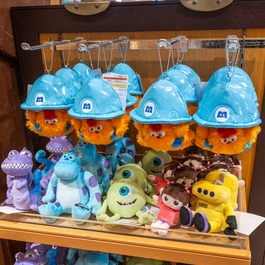 日本｜東京迪士尼園區產品 怪獸公司公仔/ 夾膊頭公仔掛飾