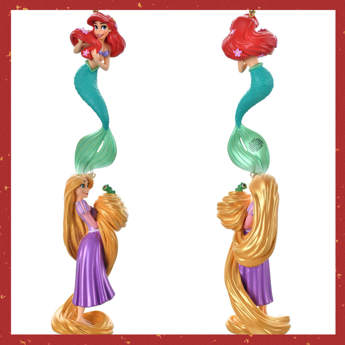 Ariel/ Rapunzel | 2026 DISNEY CHRISTMAS ORNAMENT