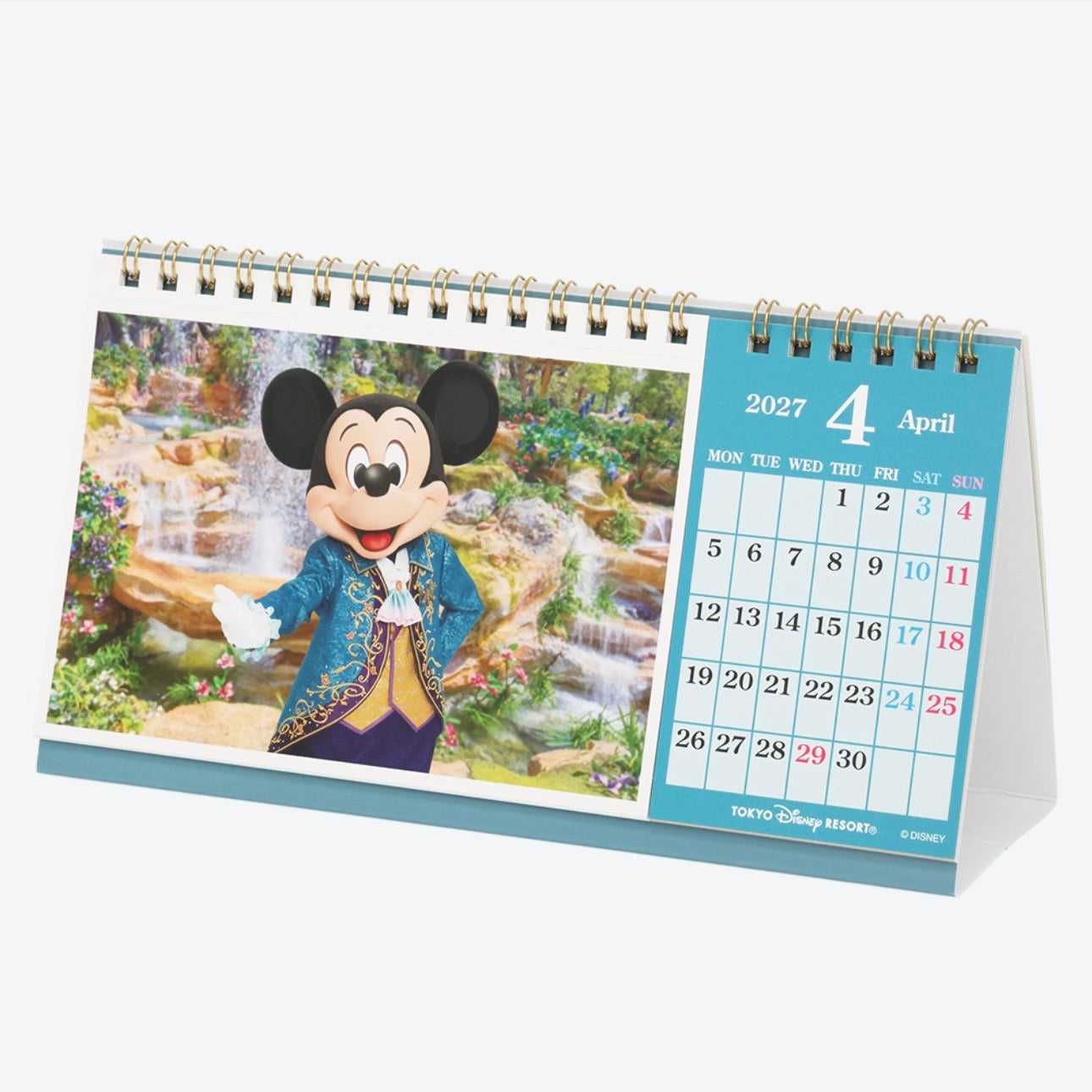 Disney Resort Mickey 掛牆月曆/ 坐枱月曆 Calendar 2027