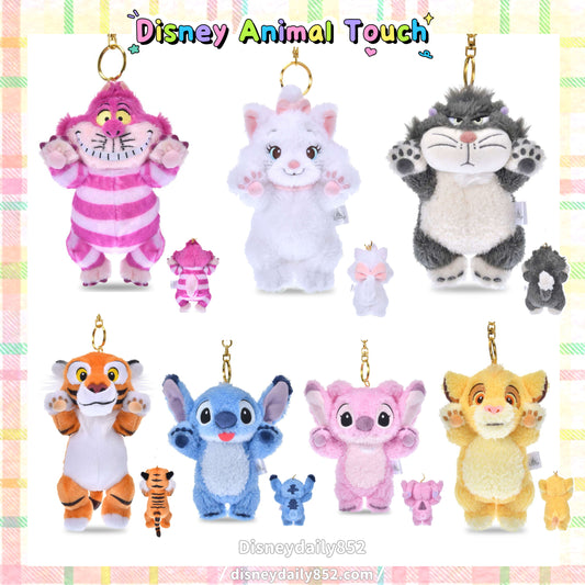妙妙貓/ Marie/ Lucifer/ Stitch/ Angel/ Shimba/ Rajah 掛飾｜Disney Animal Touch