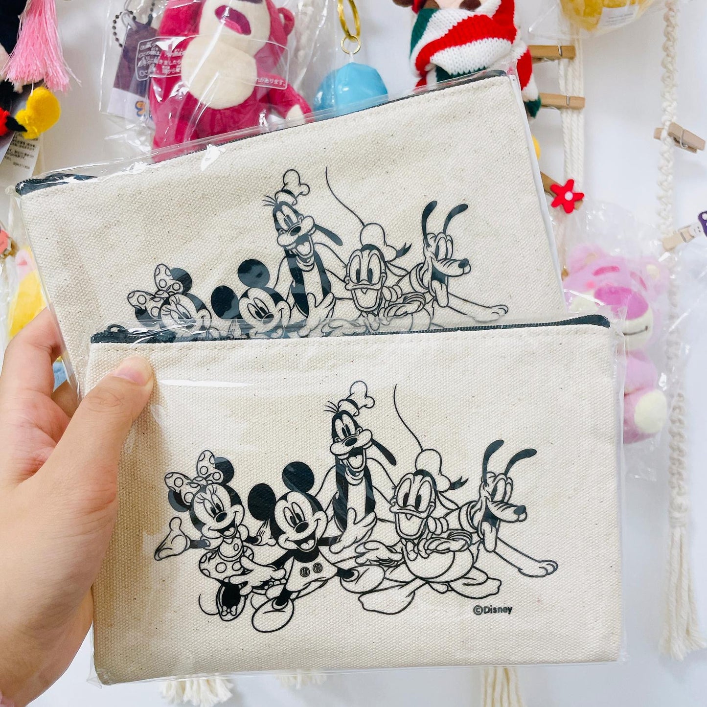 贈品 Mickey & Friends Pouch 連布口罩