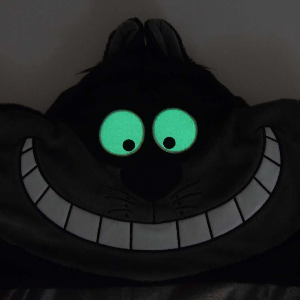 妙妙貓 夜光連帽毛氈 - Cheshire Cat
