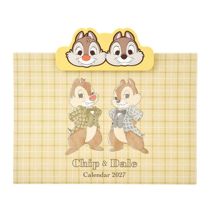 Chip & Dale 磁石夾仔掛牆月曆 |CALENDAR ＆ ORGANIZER 2027
