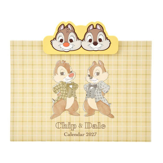 Chip & Dale 磁石夾仔掛牆月曆 |CALENDAR ＆ ORGANIZER 2027