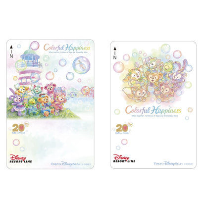 Duffy & Friends 紀念車票 Colorful Happiness