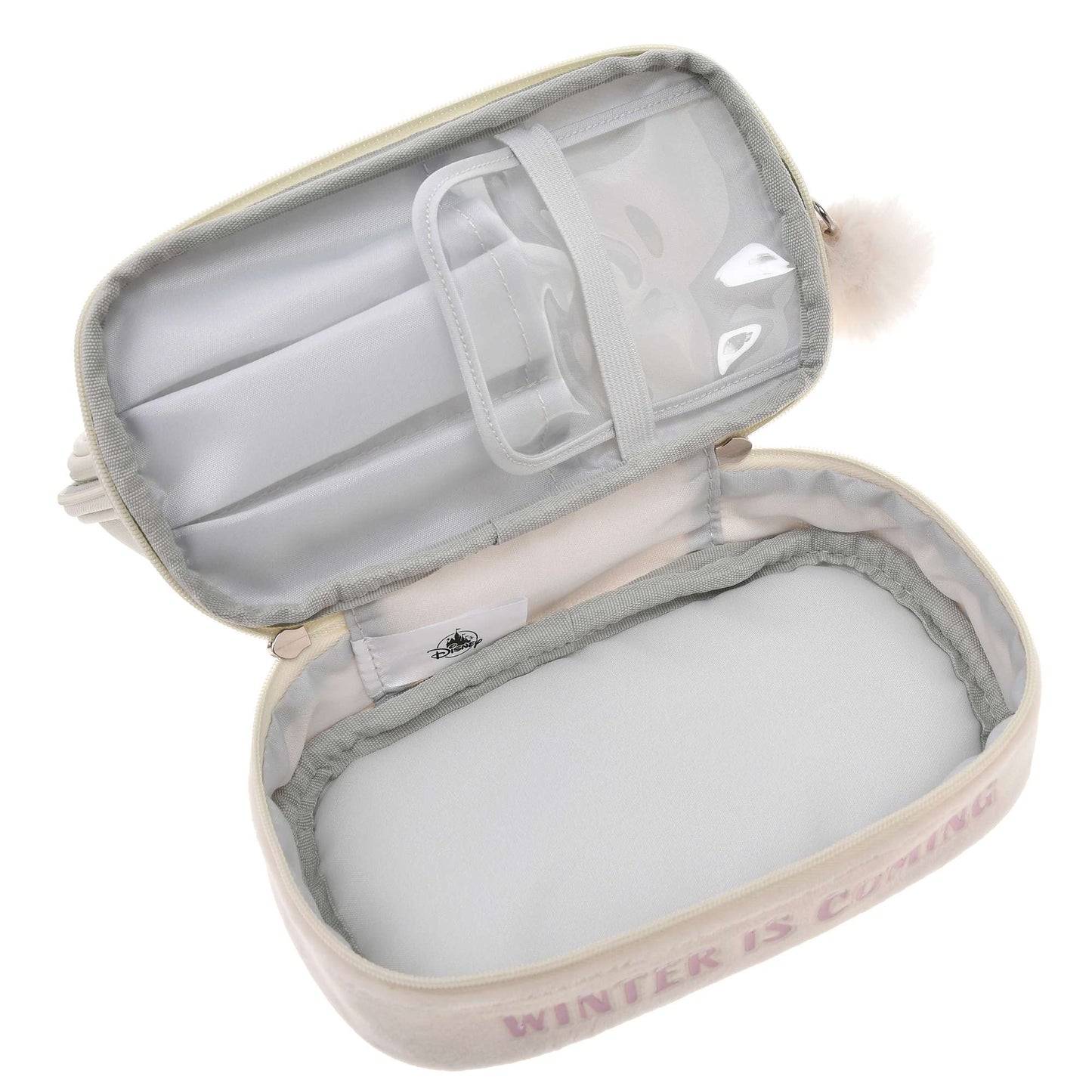 兩層化妝袋｜ White Pooh 2025