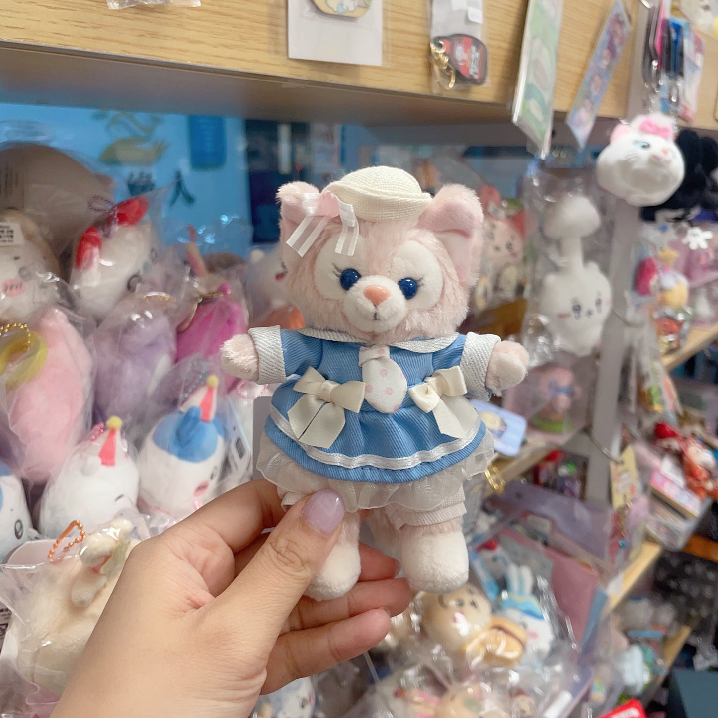 Duffy/ Shelliemay/ Gelatoni/ Stellalou/ OluMel/ CookieAnn/ Linabell 掛飾 - DISNEYSEA 25TH Find Your Beautiful Blue
