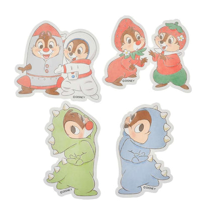 Chip & Dale/ Stitch/ Marie & Lady 大貼紙Set