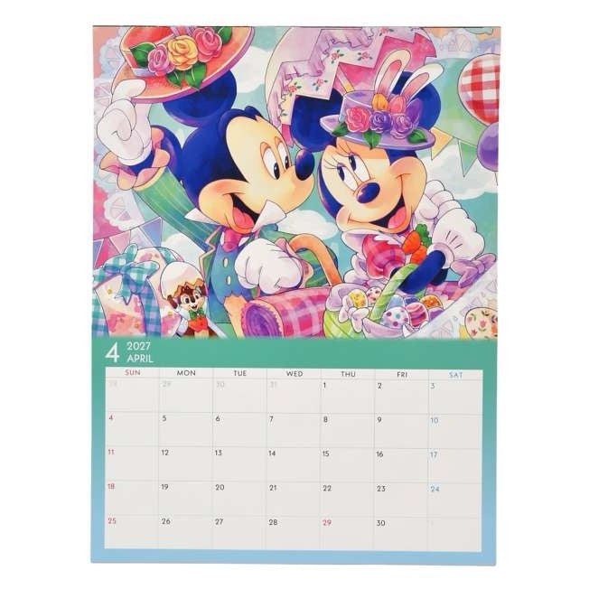 Mickey & Friends 掛牆月曆 |CALENDAR ＆ ORGANIZER 2027