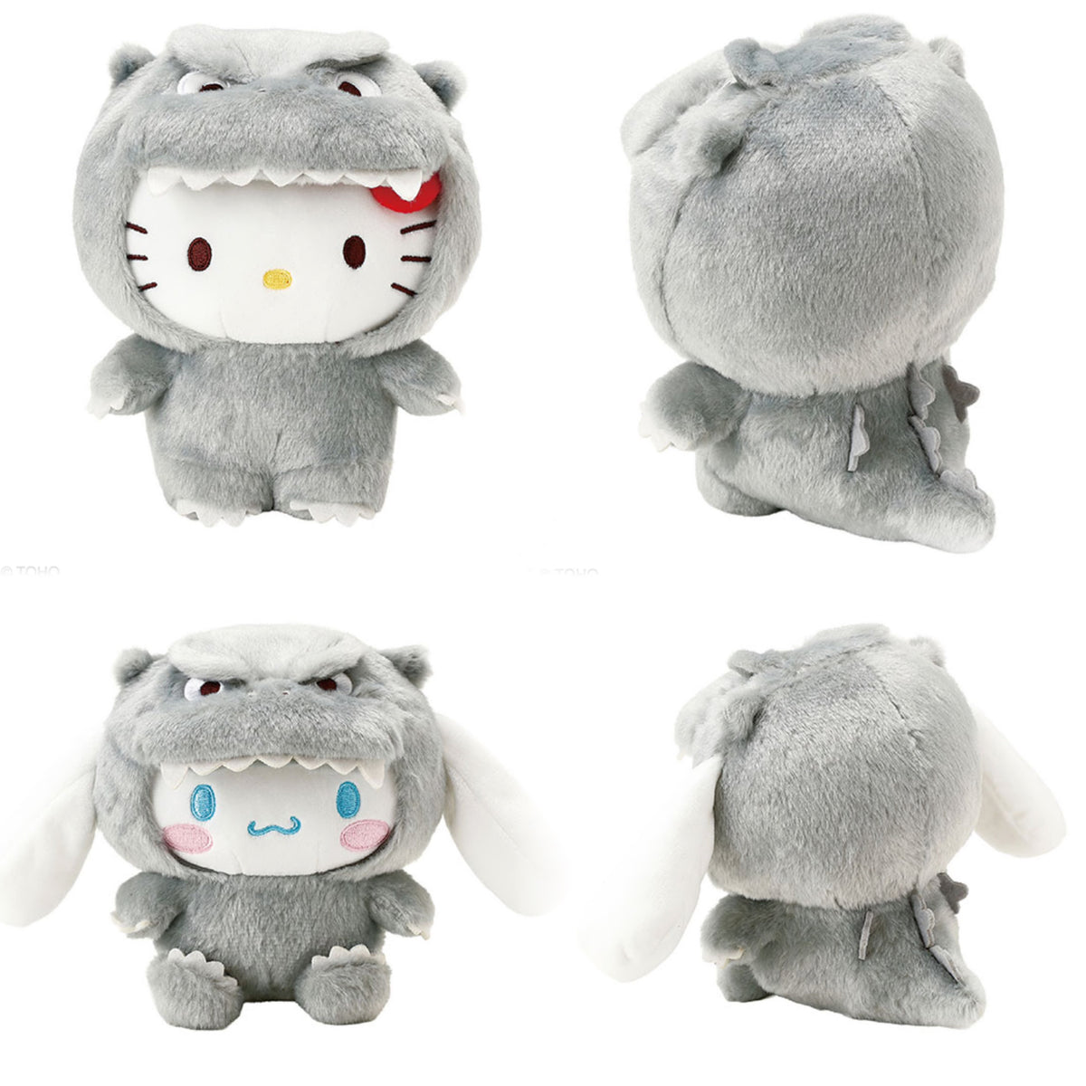 Kitty/ 玉桂狗公仔 GODZILLA X SANRIO