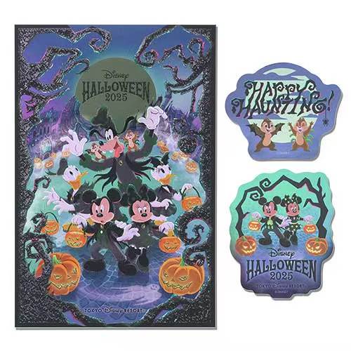 Postcard + 貼紙套裝 - Disney Halloween 2025