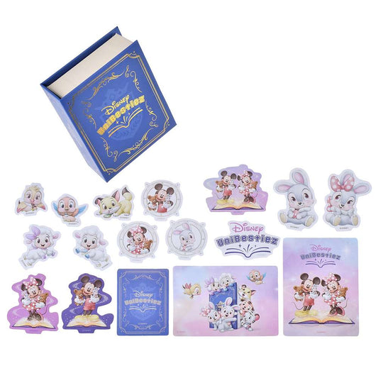Sticker Set 連收納盒 - Disney UniBestiez