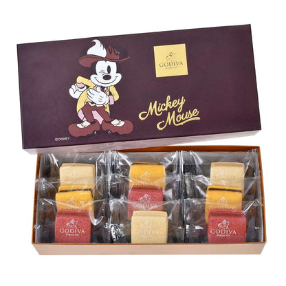 DISNEY VALENTINE  GODIVA Mickey 菓子禮盒9粒入