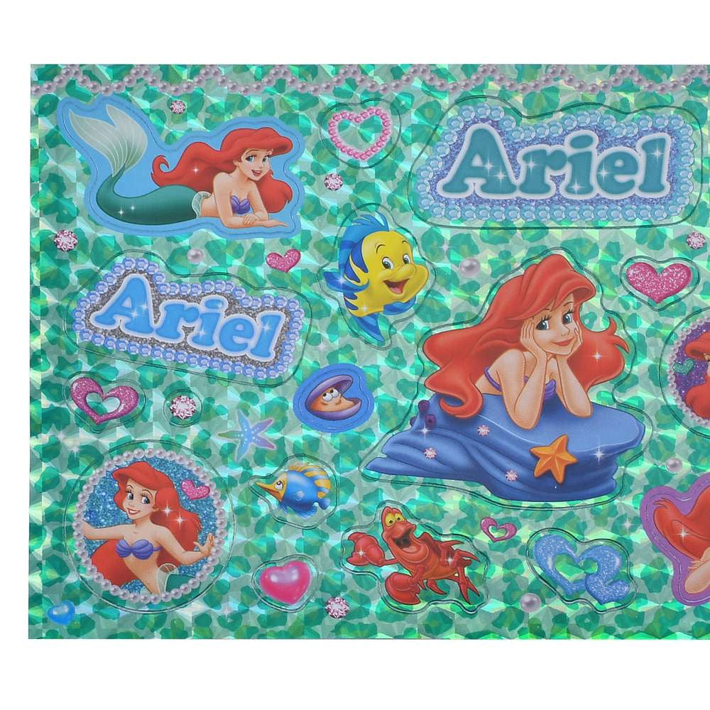 Minnie/ Marie/ Stitch/ Ariel 閃爍貼紙 - Sticker Collection