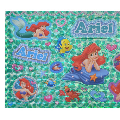 Minnie/ Marie/ Stitch/ Ariel 閃爍貼紙 - Sticker Collection