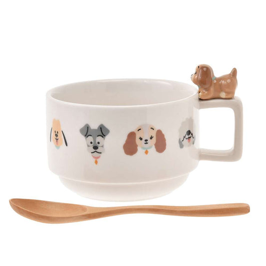 Disney Dogs 湯碗連匙羹套裝 Drinkware