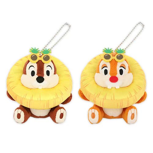 Chip & Dale 掛飾套裝 - DisneyLand 園區 Hello Hello Summer