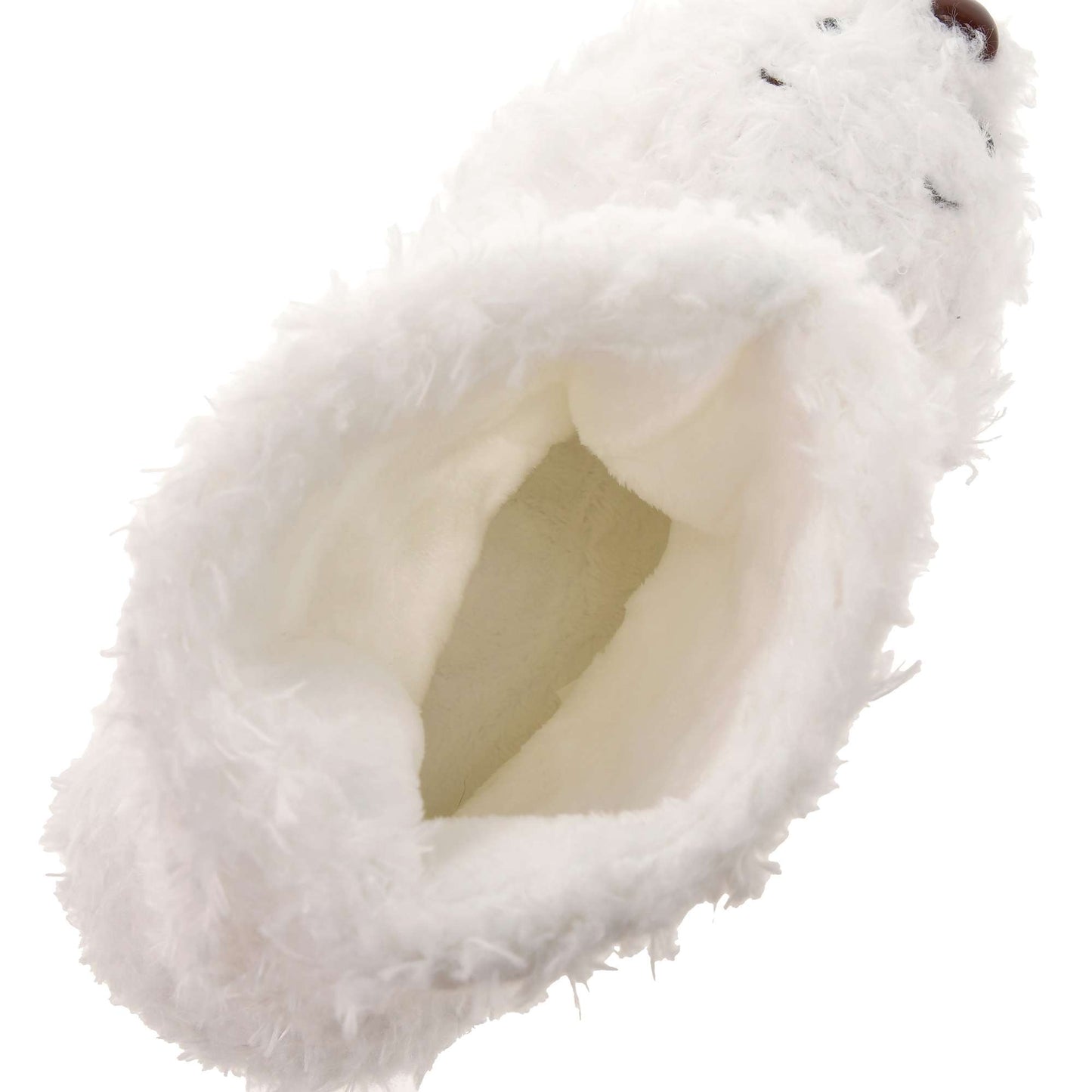 Pooh 家居毛毛拖鞋｜ White Pooh 2025