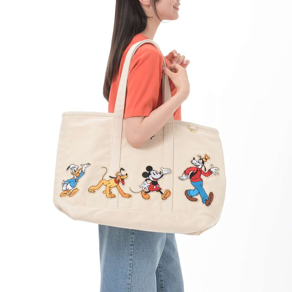 Mickey & Friends/ Pooh & Friends 大Tote Bag - Tote Bag Collection