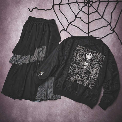 MA-1外套 - TIM BURTON'S THE NIGHTMARE BEFORE CHRISTMAS