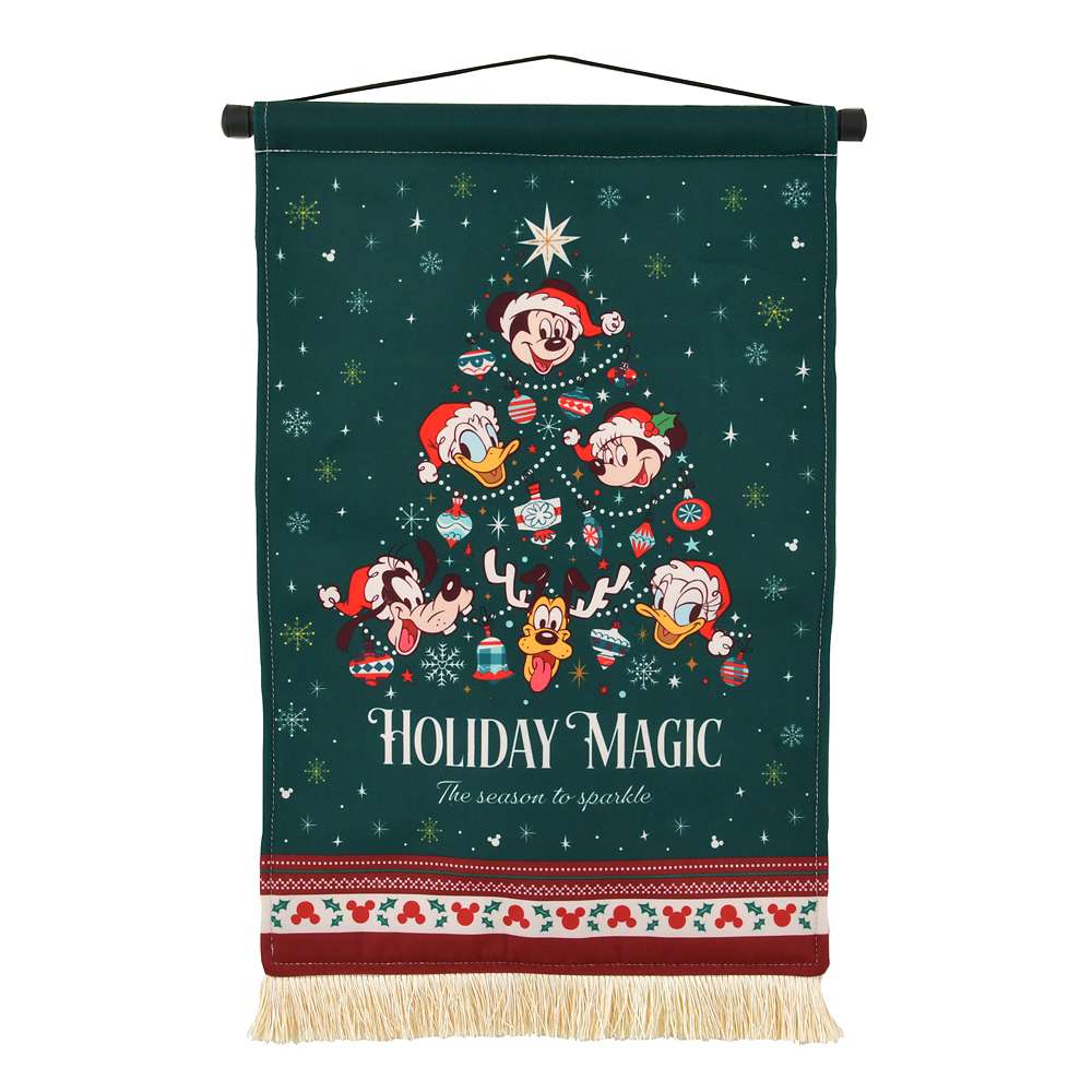 Mickey & Friends LED 掛布｜ Disney Store Christmas 2025