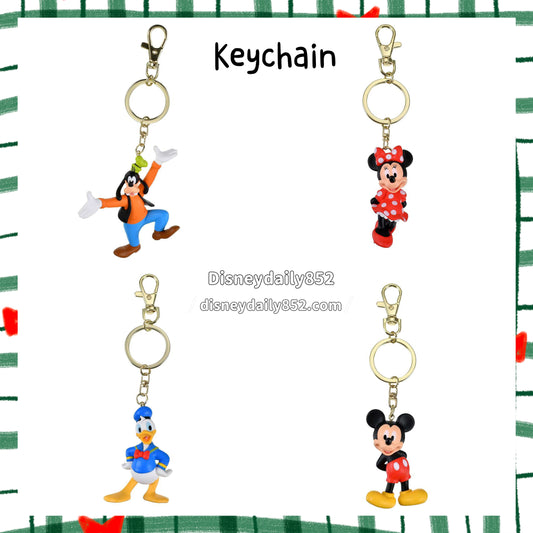 Mickey/ Minnie/ Donald/ Goofy Keychain